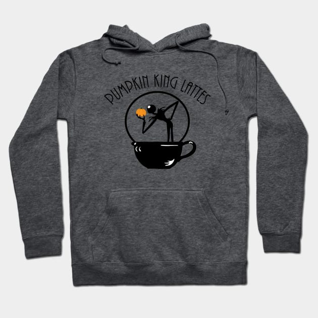 Pumpkin King Lattes Hoodie by Coffee And